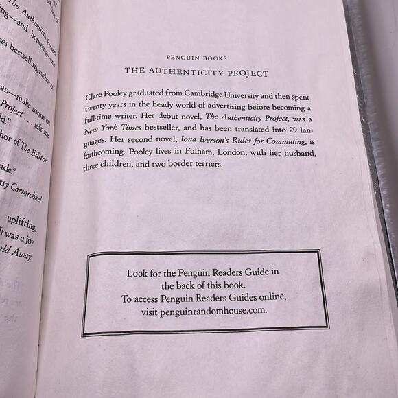 “The Authenticity Project” by Clare Pooley - Picture 7 of 14